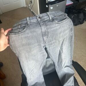 Lightly Worn Levi’s Grey Jeans